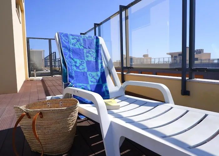 Apartman Rooftop Pool, 200m From Sea, Center Olhão